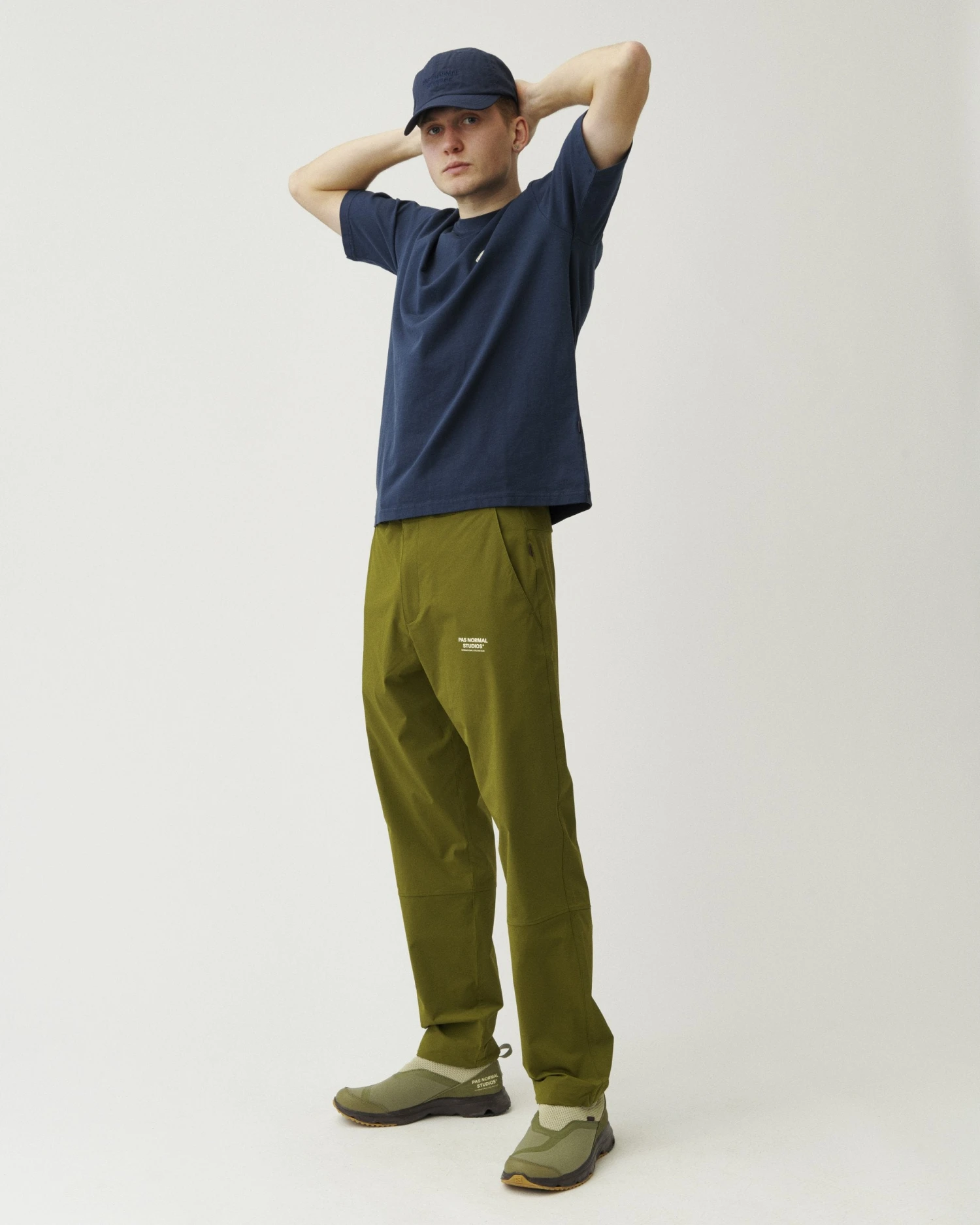 Off-Race Patch T-Shirt - Navy 4 Off-Race Patch T-Shirt - Navy – Image 4