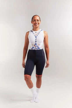 Women's Essentials TEAM LTD Bib - Sakura Blue