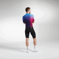 Men's Racing Climbers SS Jersey - Lakers Blue Glaze -Assos Boutique 21.12.10 BSC RACING Climber BLUE PINK 0445