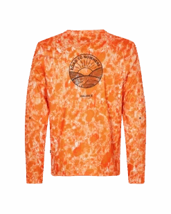 Men's Balance Long Sleeve T-Shirt - Orange AOP -Assos Boutique 4230275 MLSTOHAW Orange Back 8e9957c6 1740 4e2f 8e6d d572e34de621