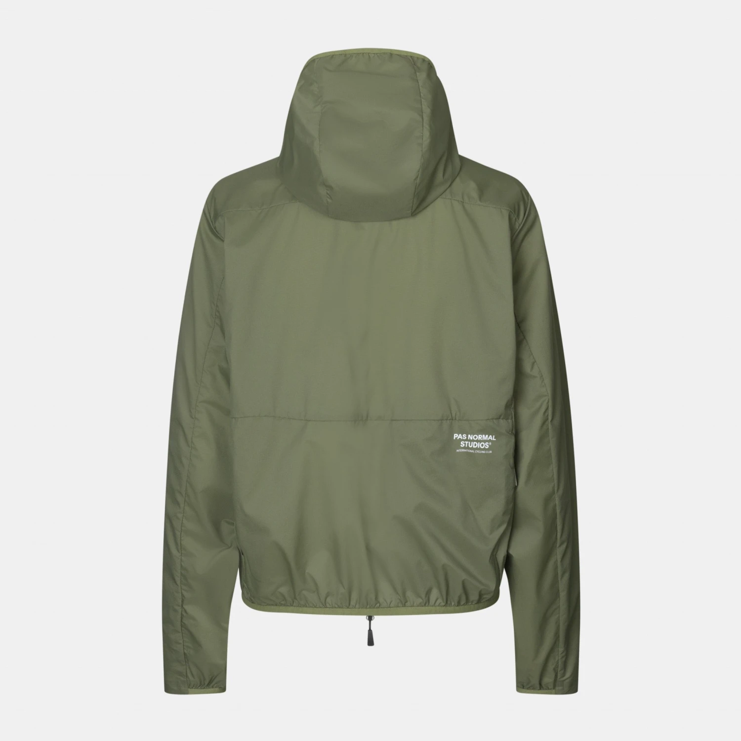 Women's Off-Race Stow Away Jacket - Army Green 3 Women's Off-Race Stow Away Jacket - Army Green – Image 3