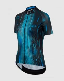 Assos Women's UMA GT Jersey C2 - Cyber Blue Drop Head -Assos Boutique ASSOS 12.20.327.2L 14