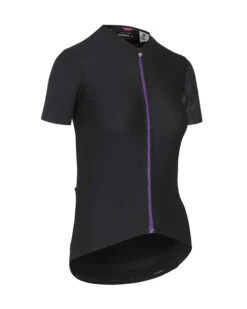 Assos Women's Dyora RS Summer Jersey - Black -Assos Boutique Assos Dyora RS Summer Black Women CyclingJersey SideView VeloVeloSingapore