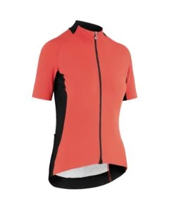 Assos Women's Laalalai Evo8 Jersey - Lava Orange -Assos Boutique Assos LavaOrange LaalalaiEvo8 Women CyclingJersey SideView2 VeloVeloSingapore