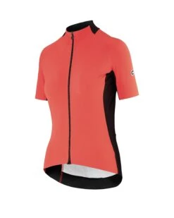 Assos Women's Laalalai Evo8 Jersey - Lava Orange -Assos Boutique Assos LavaOrange LaalalaiEvo8 Women CyclingJersey SideView VeloVeloSingapore