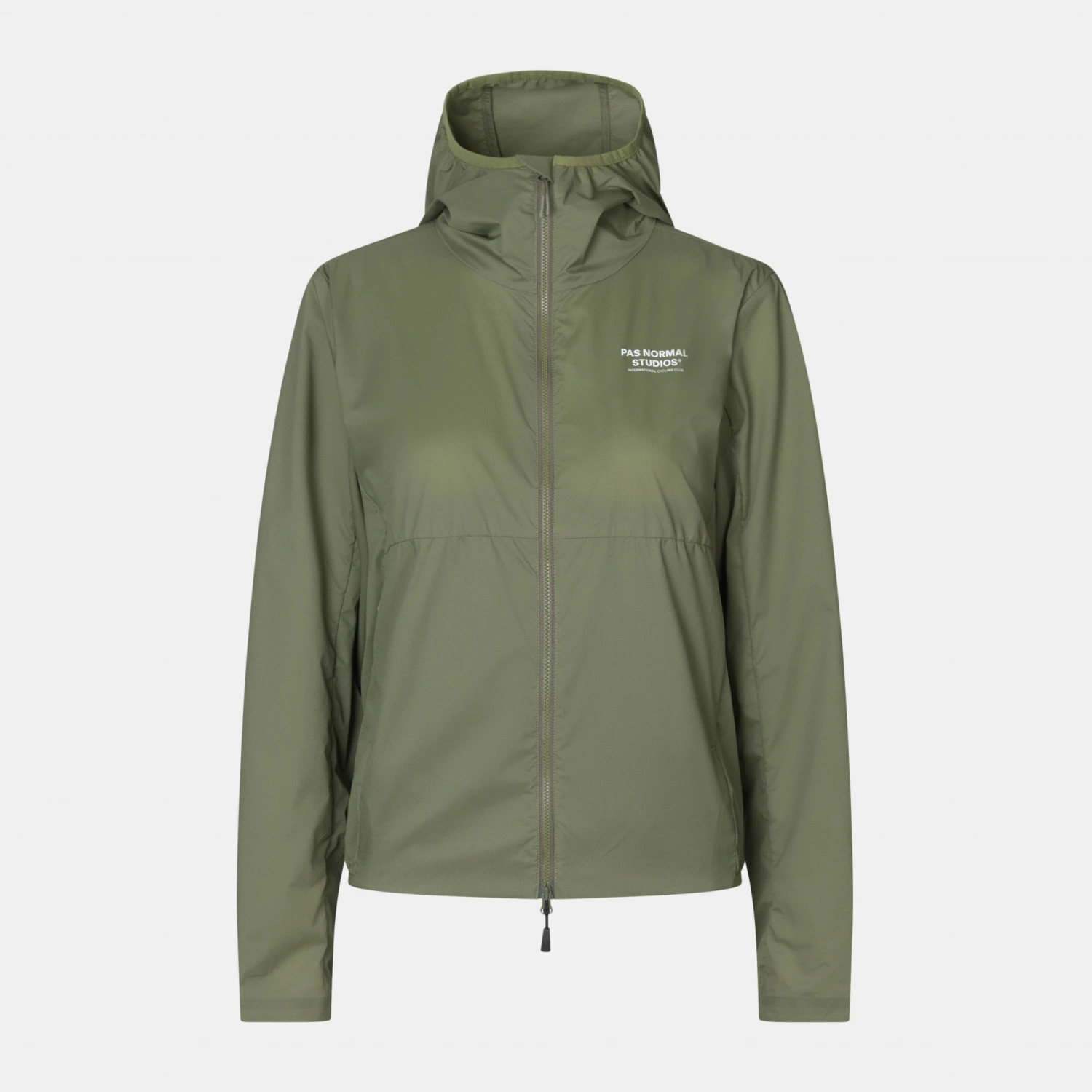 Women's Off-Race Stow Away Jacket - Army Green 1 Women's Off-Race Stow Away Jacket - Army Green