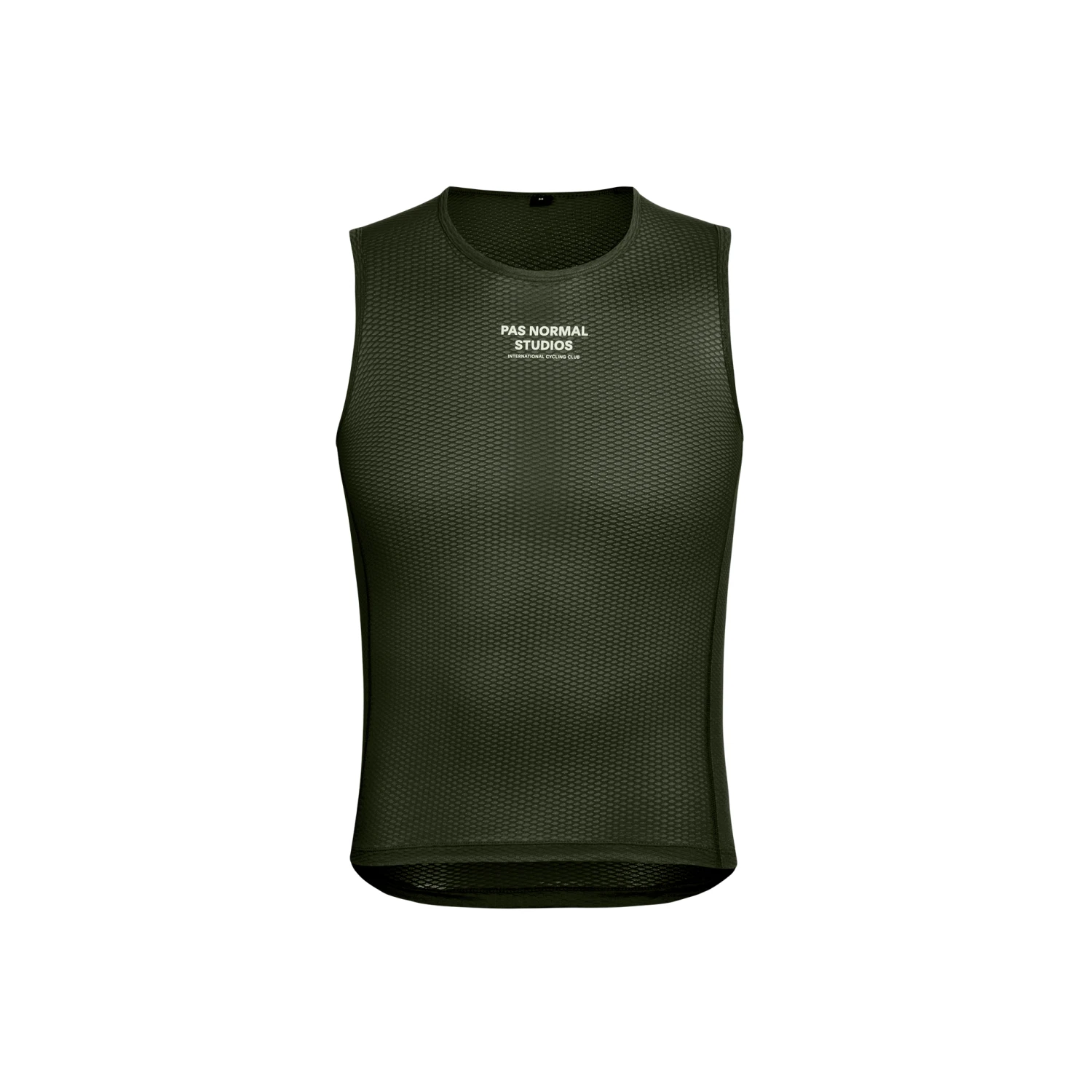 Men's Sleeveless Baselayer - Olive 1 Men's Sleeveless Baselayer - Olive