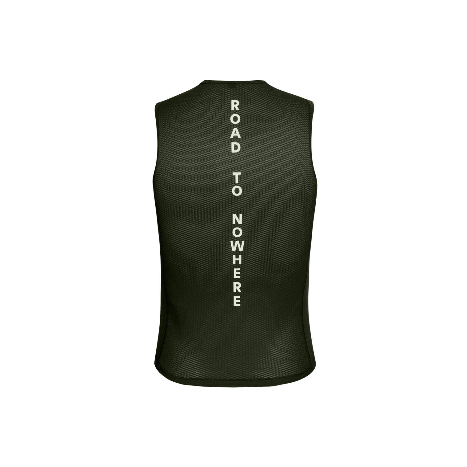 Men's Sleeveless Baselayer - Olive 3 Men's Sleeveless Baselayer - Olive – Image 3