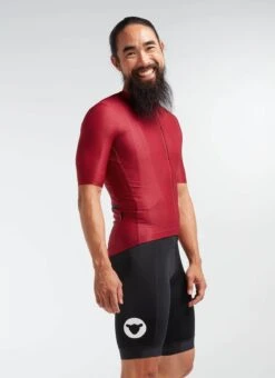 Men's Essentials Team Jersey - Jester Red Hatch -Assos Boutique C 20.12.10 BSC TEAM M JERSEY HATCH JESTER RED 0006