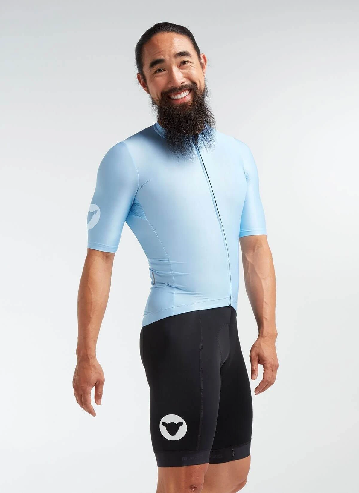 Men's Essentials Team Jersey - Vista Blue 2 Men's Essentials Team Jersey - Vista Blue – Image 2