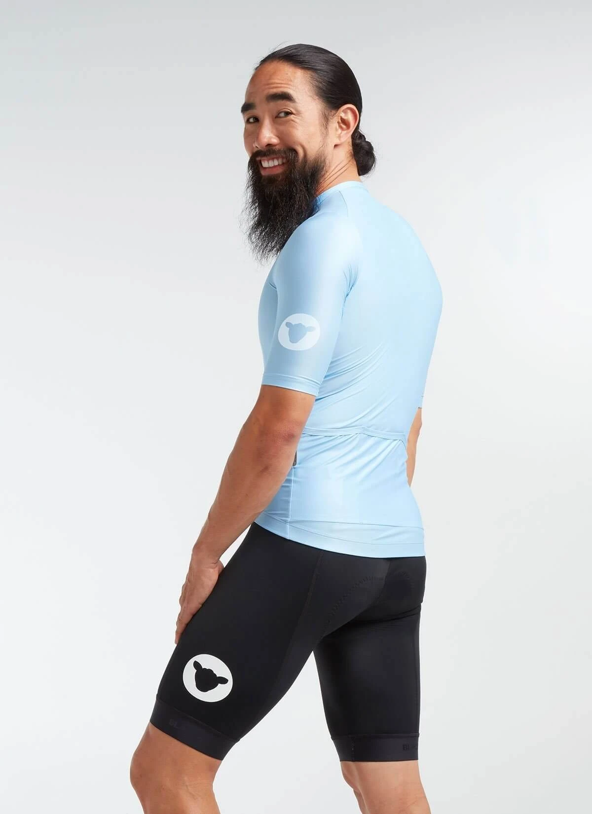 Men's Essentials Team Jersey - Vista Blue 4 Men's Essentials Team Jersey - Vista Blue – Image 4