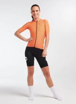 Women's WMN LuxLite Jersey - Orange Wave