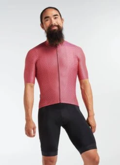 Men's Essentials Team Jersey - Coral/Purple Moire -Assos Boutique C h20.12.10 BSC TEAM M JERSEY MOIRE CORAL PURPLE 0008