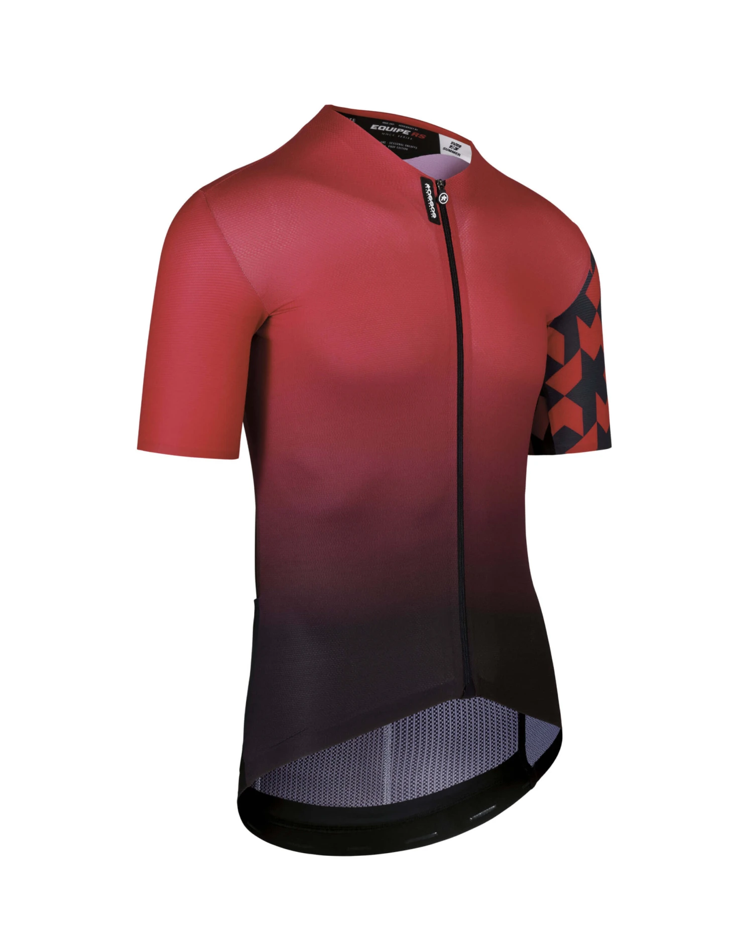 Assos Men's Equipe RS Jersey - Vignaccia Red Prof Edition 2 Assos Men's Equipe RS Jersey - Vignaccia Red Prof Edition – Image 2