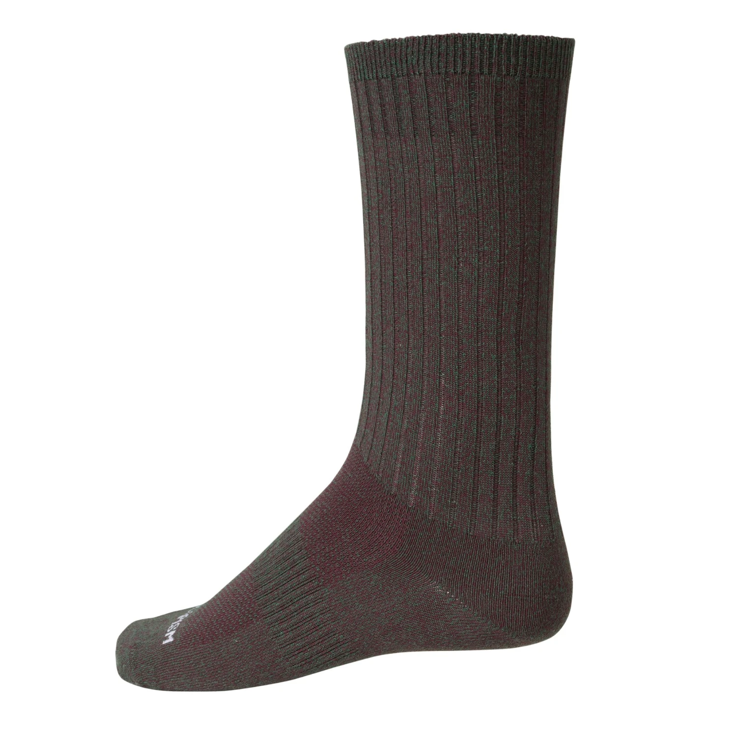 Escapism Melange Socks - Burgundy 1 Escapism Melange Socks - Burgundy