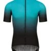 Assos Men's Mille GT Jersey C2 - Shifter Hydro Blue -Assos Boutique MILLEGTFastLaneSHIFTER SummerSSJerseyG2 HydroBlue fronte ok 11.20.311.2H