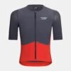 Men's Mechanism Pro Jersey - Navy / Deep Red -Assos Boutique MechanismProJersey Navy DeepRed front dbfeb096 b801 49cf b9fe c840911ff660