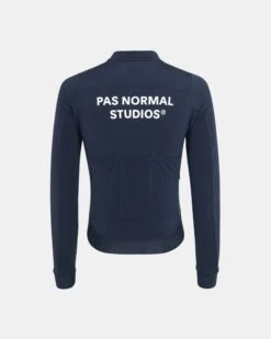 Men's Essential Long Sleeve Jersey - Navy -Assos Boutique Mens Essential Jersey Navy Back pdp page f65cb60f 1099 49e8 82a6 cdeb7543c9f9
