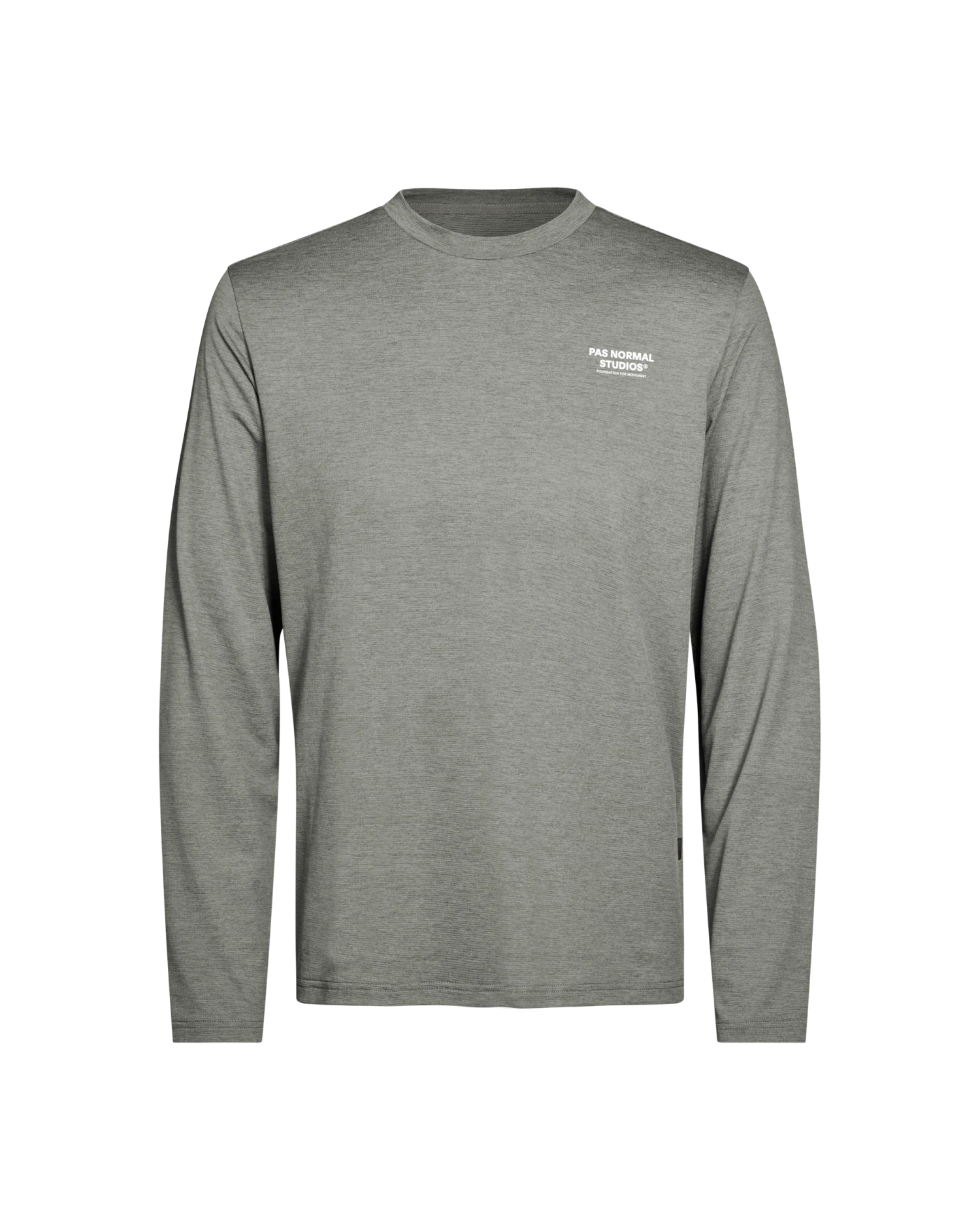 Men's Balance Long Sleeve T-Shirt ND - Medium Grey 1 Men's Balance Long Sleeve T-Shirt ND - Medium Grey