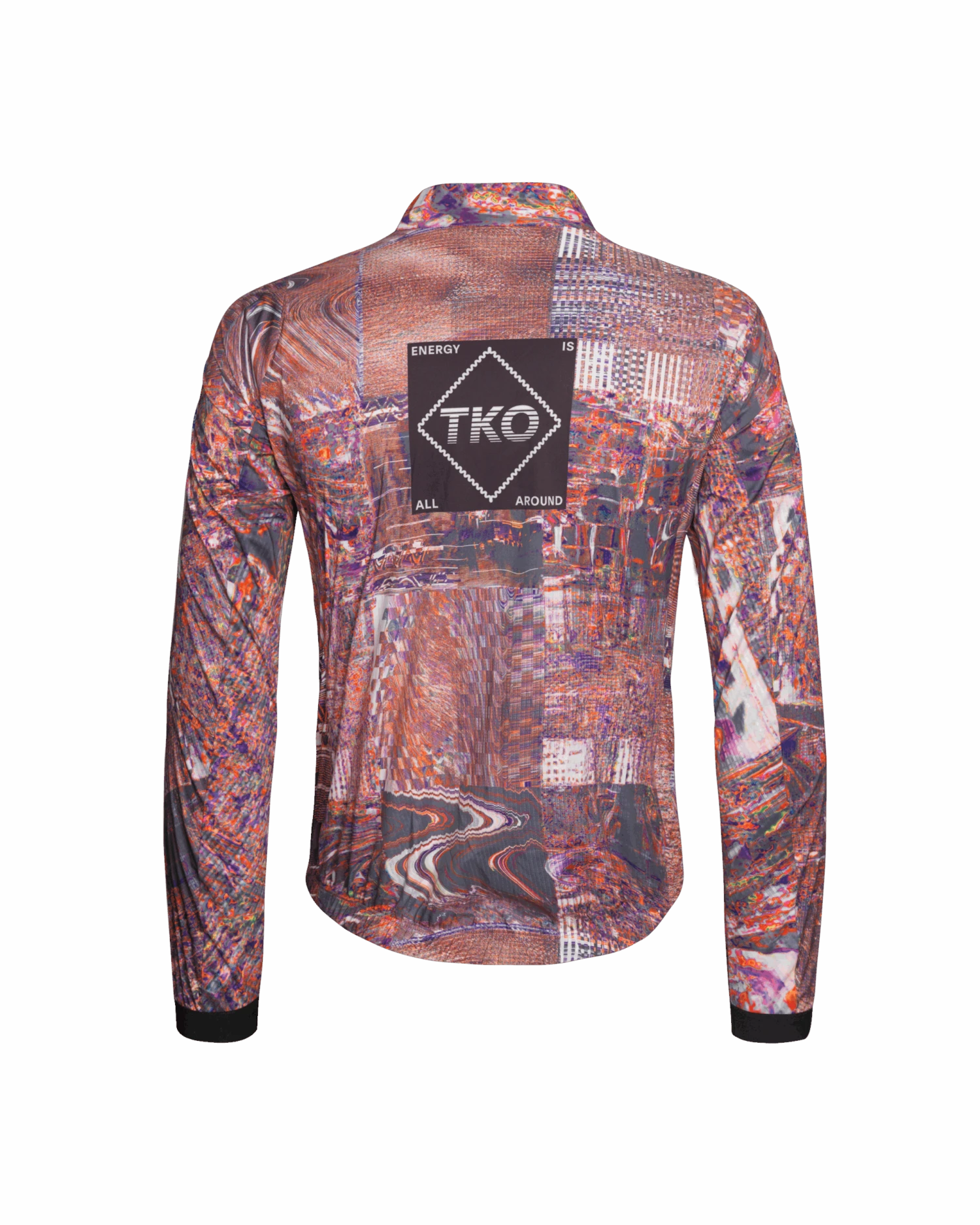 Men's T.K.O. Mechanism Stow Away Jacket - Human Error Pink 2 Men's T.K.O. Mechanism Stow Away Jacket - Human Error Pink – Image 2