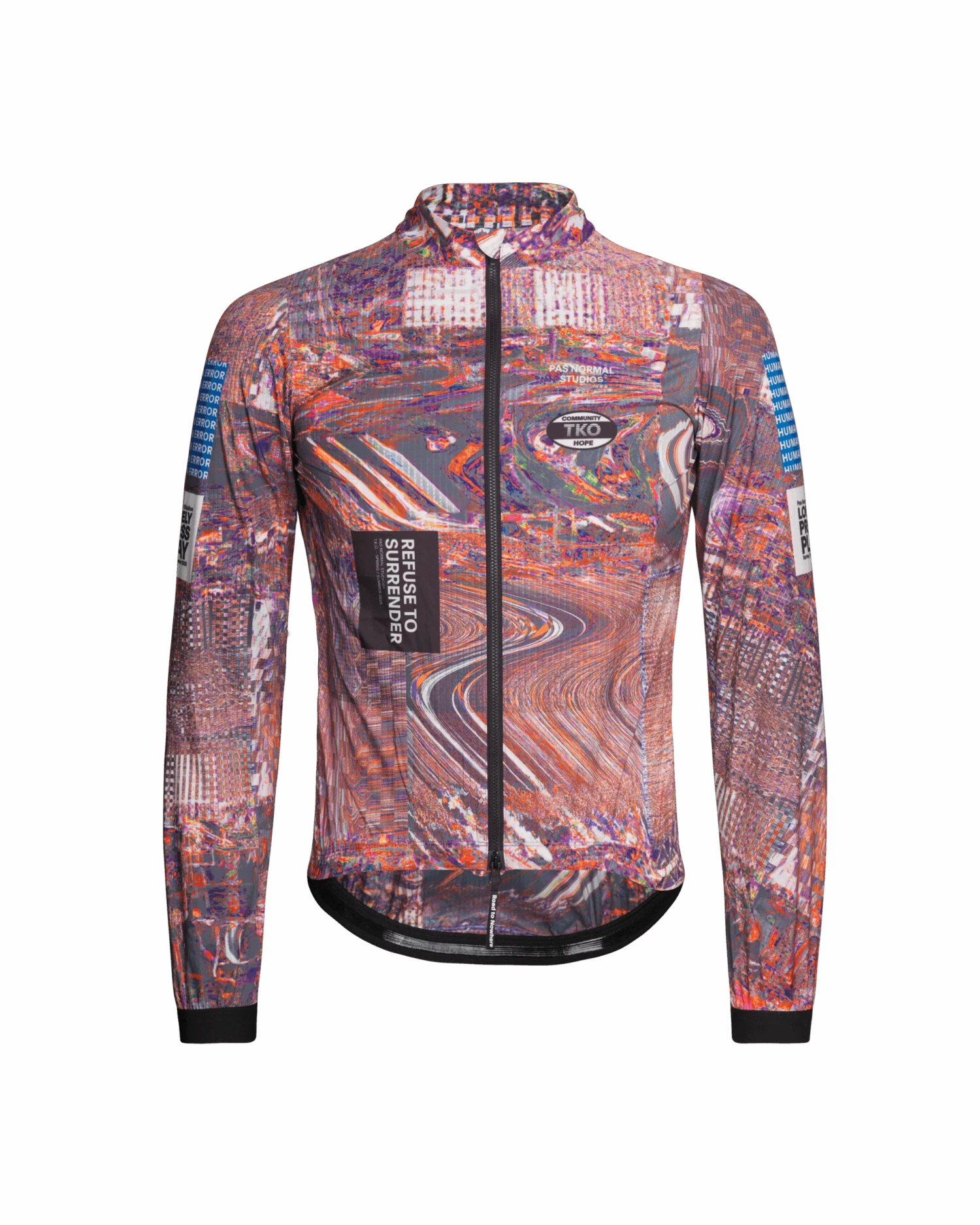 Men's T.K.O. Mechanism Stow Away Jacket - Human Error Pink 1 Men's T.K.O. Mechanism Stow Away Jacket - Human Error Pink