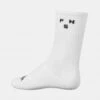 Off-Race Ribbed Socks - White