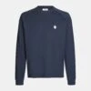 Off-Race Patch Long Sleeve T-Shirt - Navy