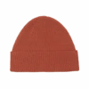Off-Race Merino Knit Beanie - Copper Orange