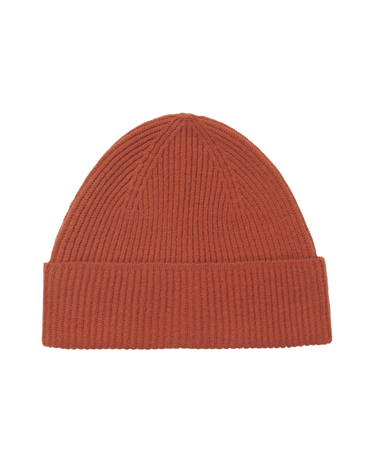 Off-Race Merino Knit Beanie - Copper Orange 1 Off-Race Merino Knit Beanie - Copper Orange