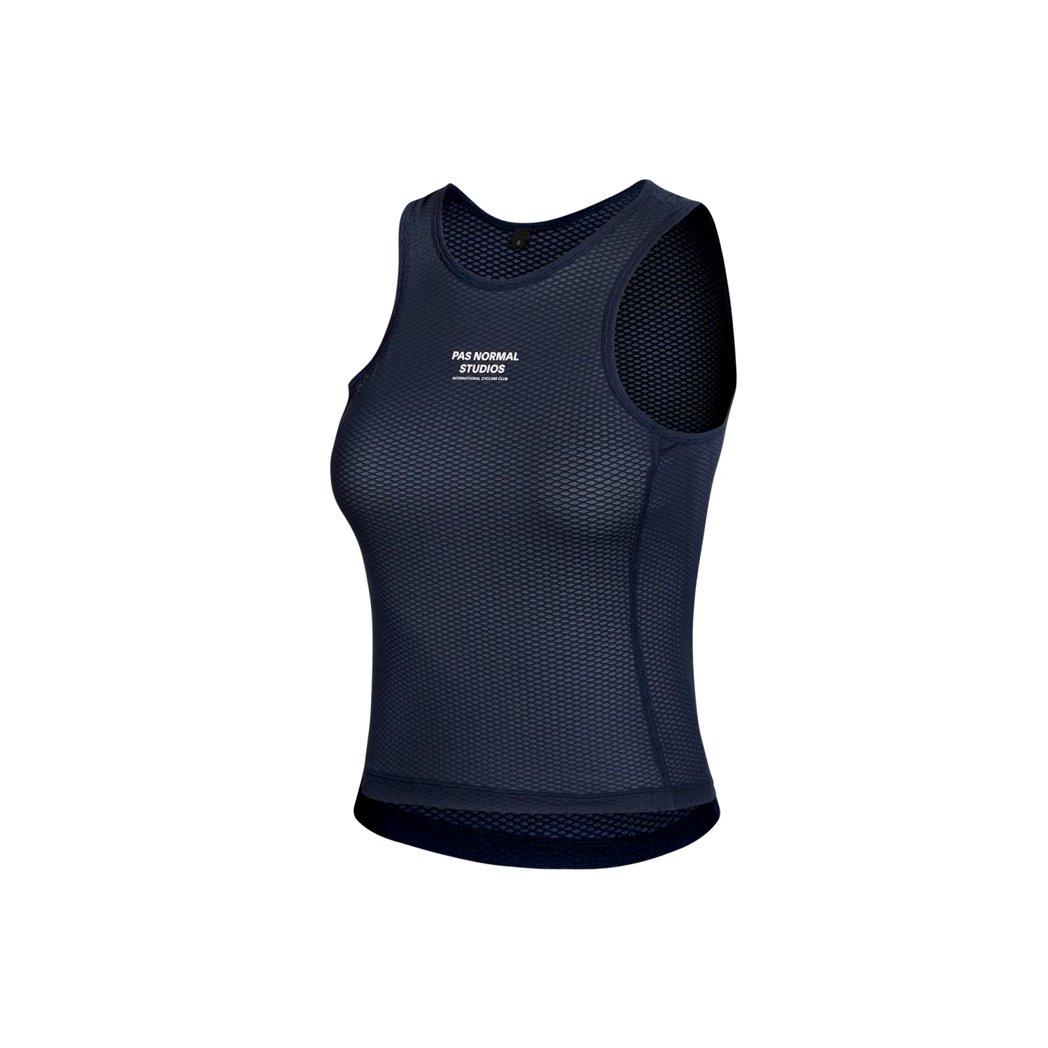 Women's Sleeveless Baselayer - Navy 2 Women's Sleeveless Baselayer - Navy – Image 2