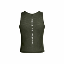 Women's Sleeveless Baselayer - Olive -Assos Boutique PN Baseplayer Olive Back 4 5