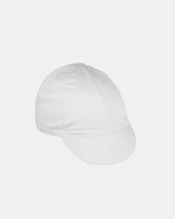 Logo Cycling Cap - White