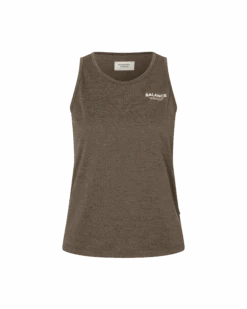 Women's Balance Sleeveless Top - Dusty Brown