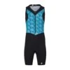 Assos Women's TRIATOR NS Speedsuit - Adamant Blue -Assos Boutique TRIATORNSSprintSpeedsuitWOM AdamantBlue fronte Front