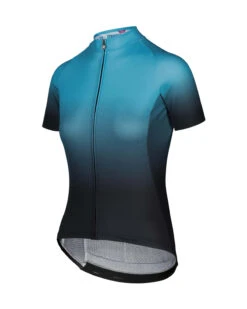 Assos Women's UMA GT Jersey C2 - Shifter Hydro Blue -Assos Boutique UMA GT Summer SS Jersey c2 Shifter HydroBlue 4 F