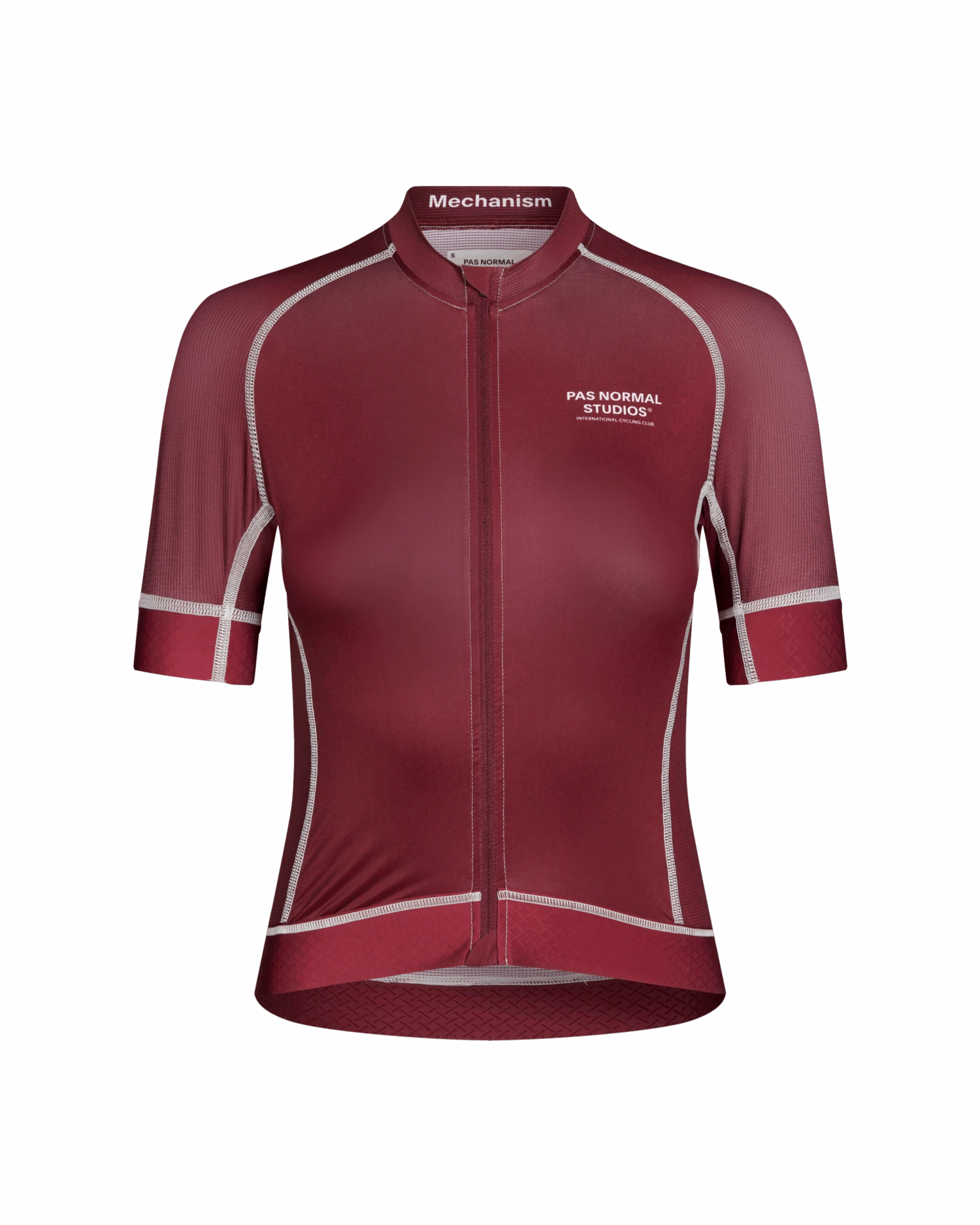 Women's Mechanism Jersey - Burgundy 1 Women's Mechanism Jersey - Burgundy