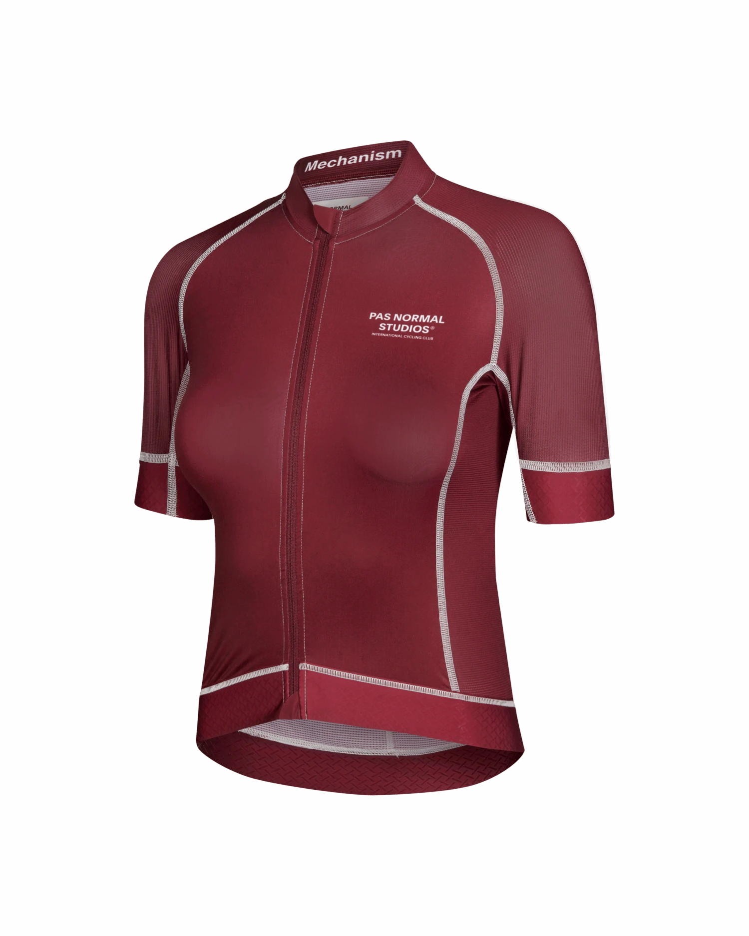Women's Mechanism Jersey - Burgundy 2 Women's Mechanism Jersey - Burgundy – Image 2