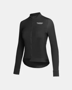 Women's Essential Long Sleeve Jersey - Black -Assos Boutique Womens Essential Jersey Black Side pdp page 41c9d25b 61ac 4f6d b80c cc95c4c2a567