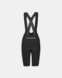 Women's Essential Light Bibs - Black -Assos Boutique Womens Essential Light Bib Black Back pdp page 0379f29d 700c 42ab b0ad 800496005585