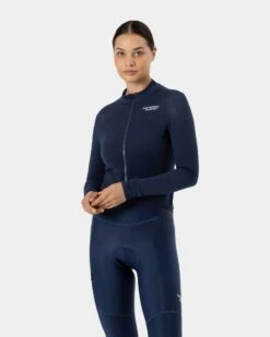 Women's Essential Long Sleeve Jersey - Navy -Assos Boutique Womens Essential Long Sleeve Jersey Navy 9190 pdp page 3ca3962e c6d5 4a20 bde6 6504f66e27a1
