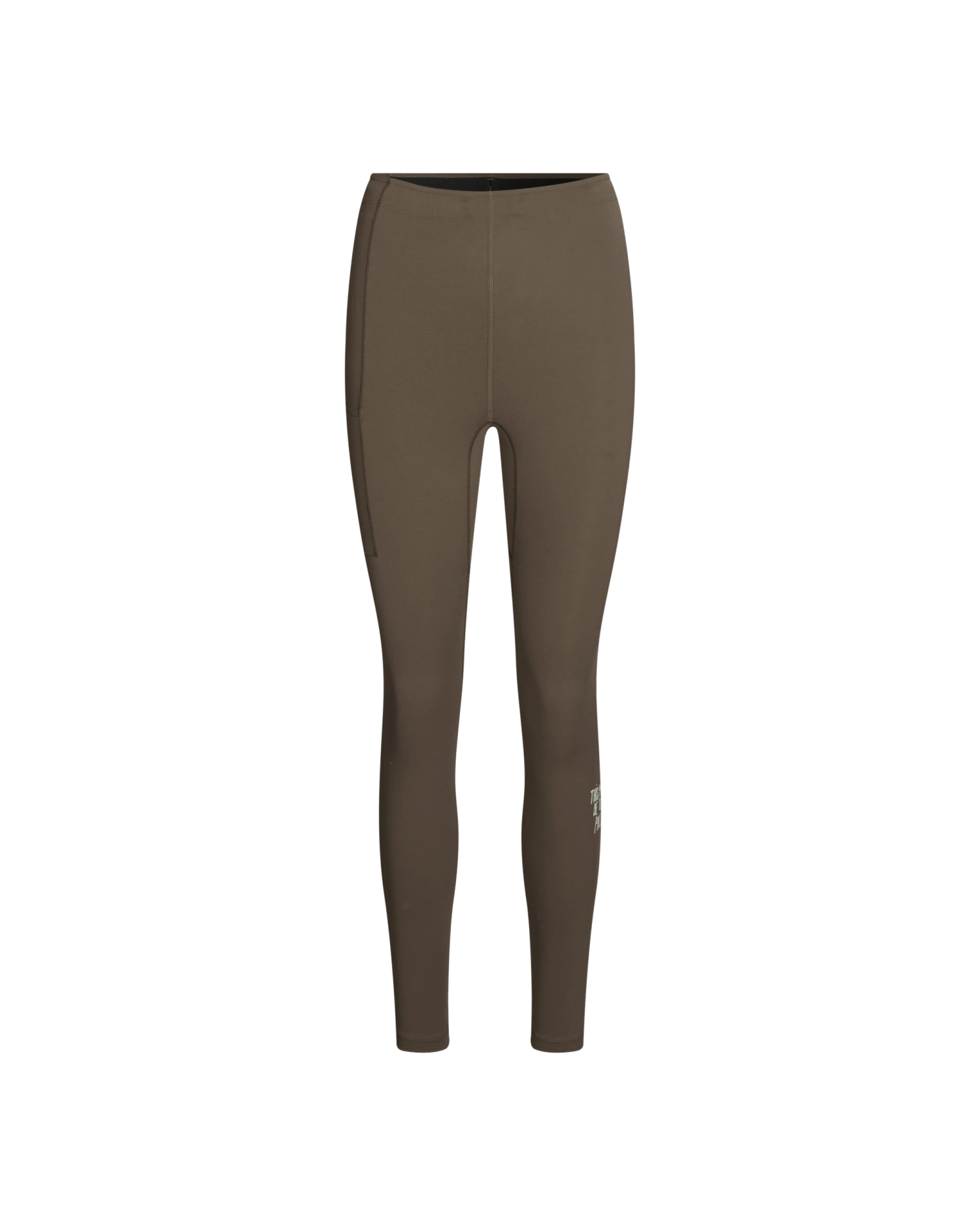 Women's Balance Long Tights - Dusty Brown 1 Women's Balance Long Tights - Dusty Brown